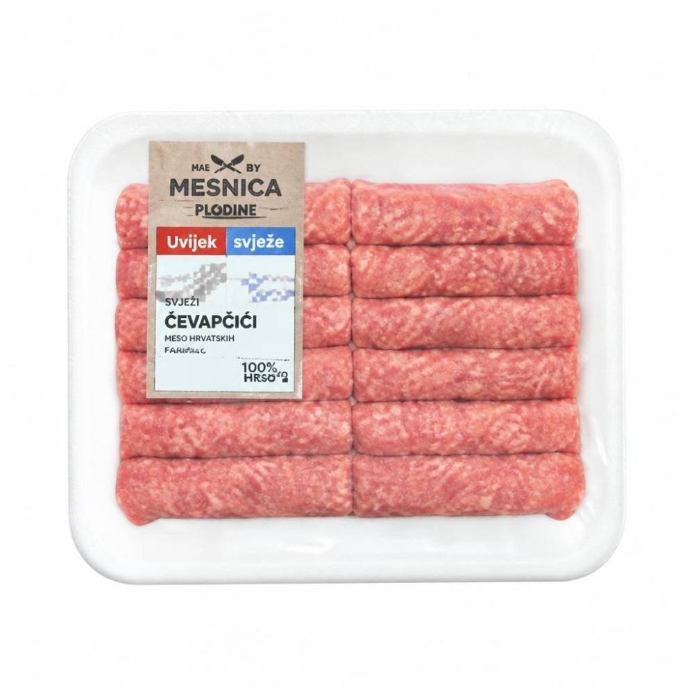 Svježi ćevapčići 1 kg Akcija u trgovini Plodine