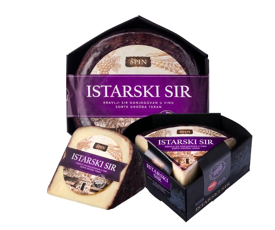 Špin Istarski sir u Teranu 1/4, 1kg - Akcija u trgovini Konzum