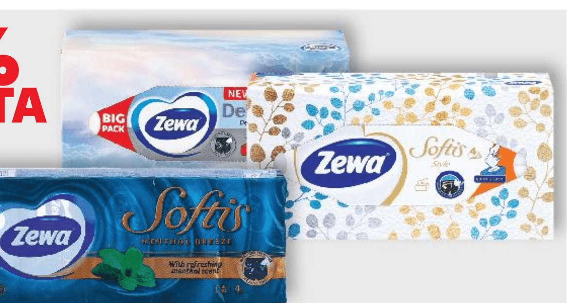 Zewa Maramice - Akcija u trgovini Kaufland