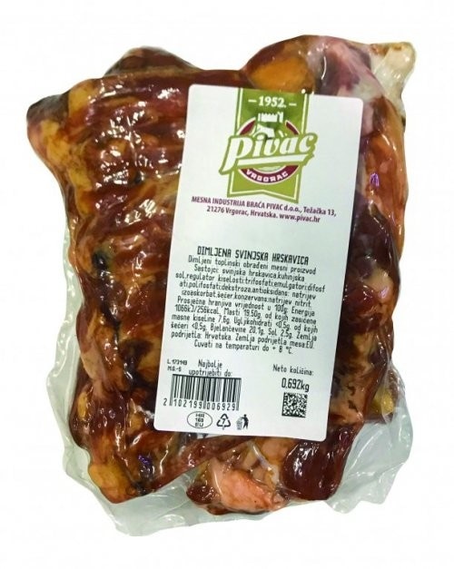 Plvac dimljena hrskavica 1kg Akcija u trgovini Konzum