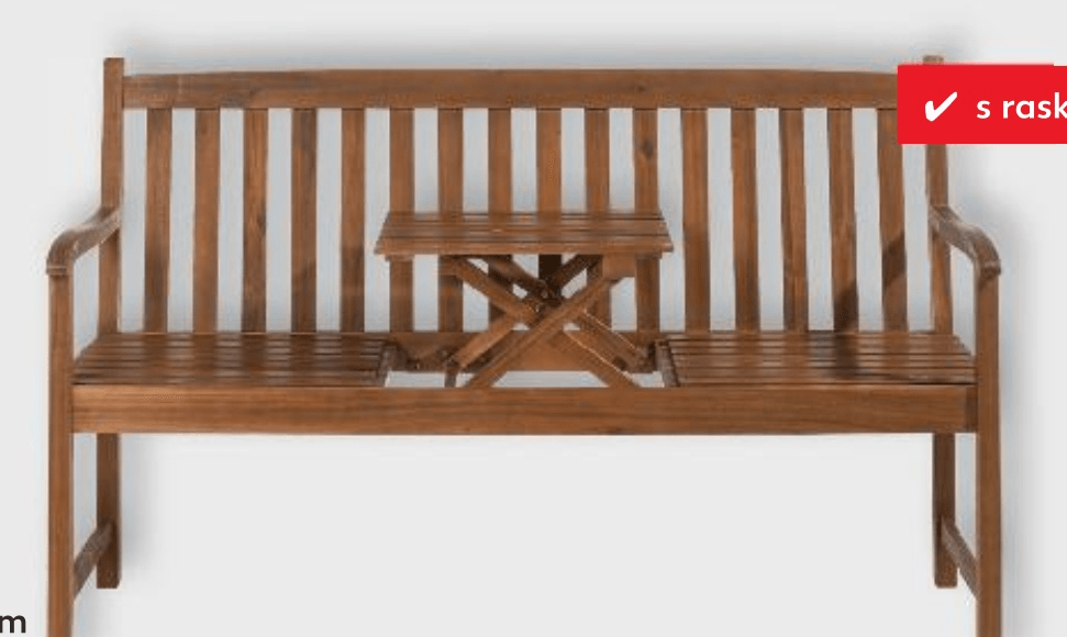 Vrtna klupa - Akcija u trgovini Kaufland