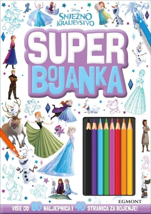 Disney interaktivna bojanka Snježno kraljevstvo ili Disney princeza komad Akcija u trgovini Kaufland