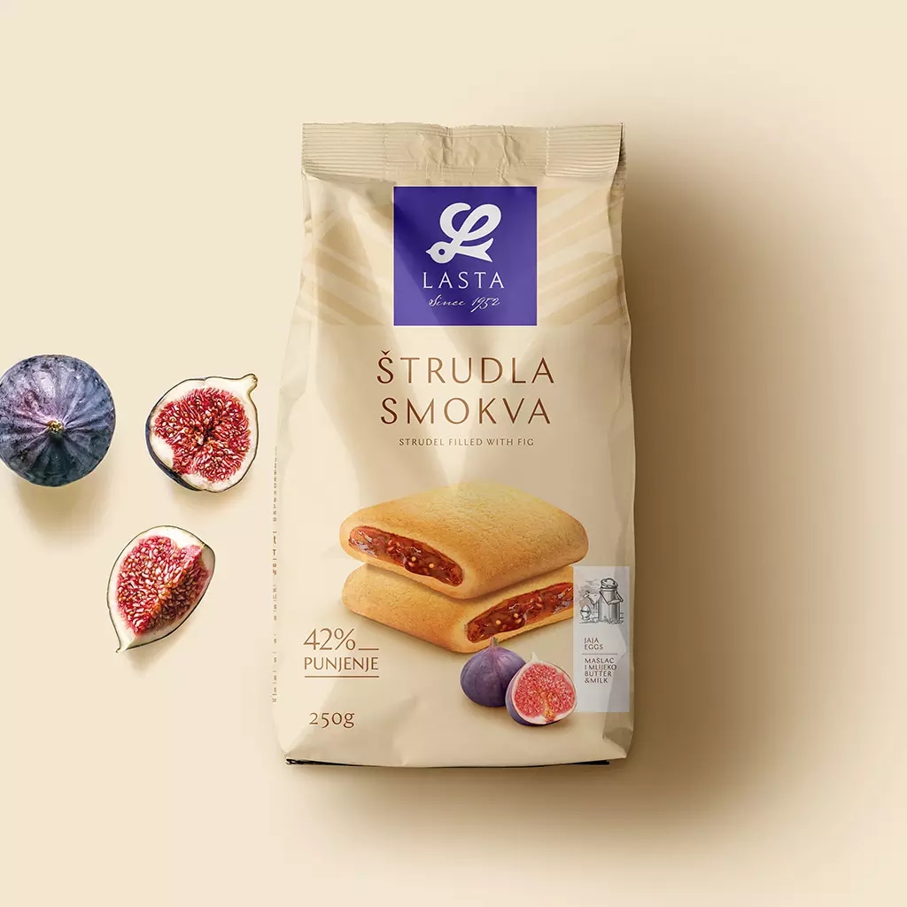 Keksi, vafl i štrudle Lasta od 200 g do 400 g - Akcija u trgovini Spar