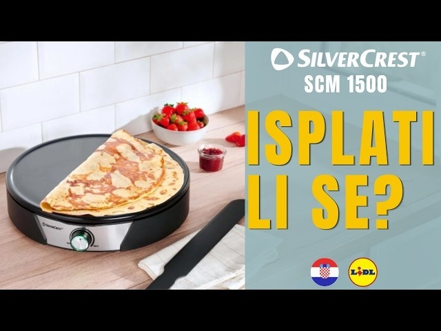 Silvercrest ploča za palačinke SCM 1500 Akcija u trgovini Kaufland