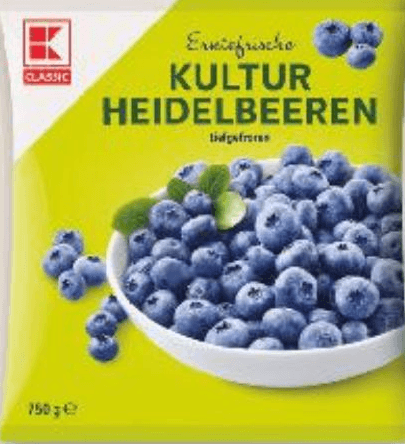 Smrznuto voće 750 G K-Classic - Akcija u trgovini Kaufland