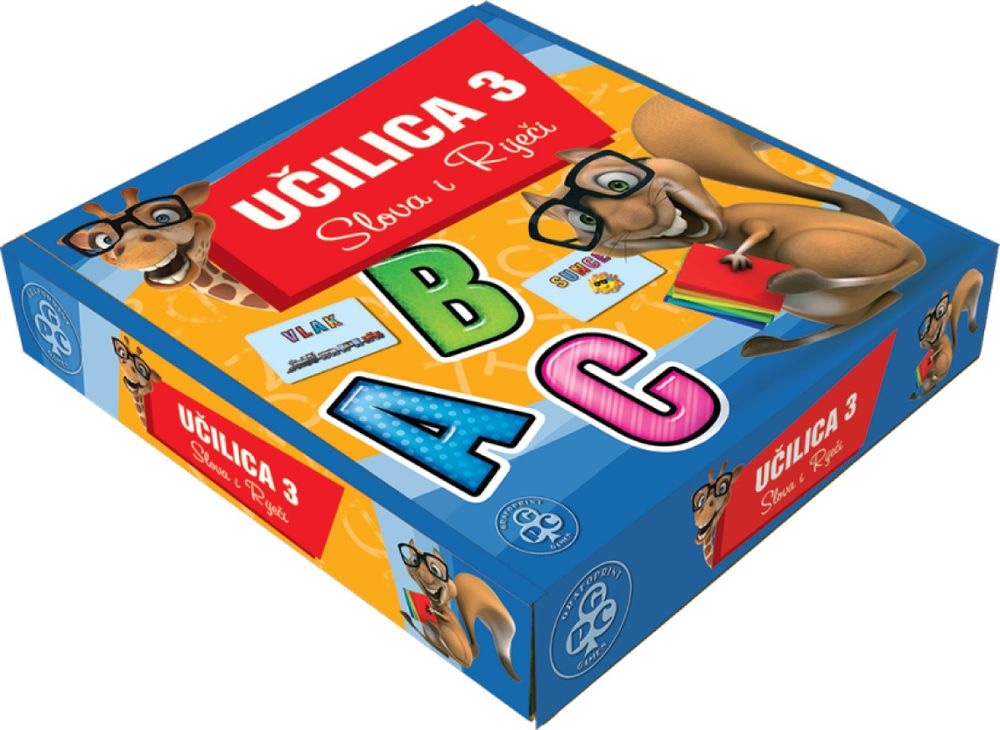 Dječja igra - slova i riječi Učilica 3 - Akcija u trgovini KTC