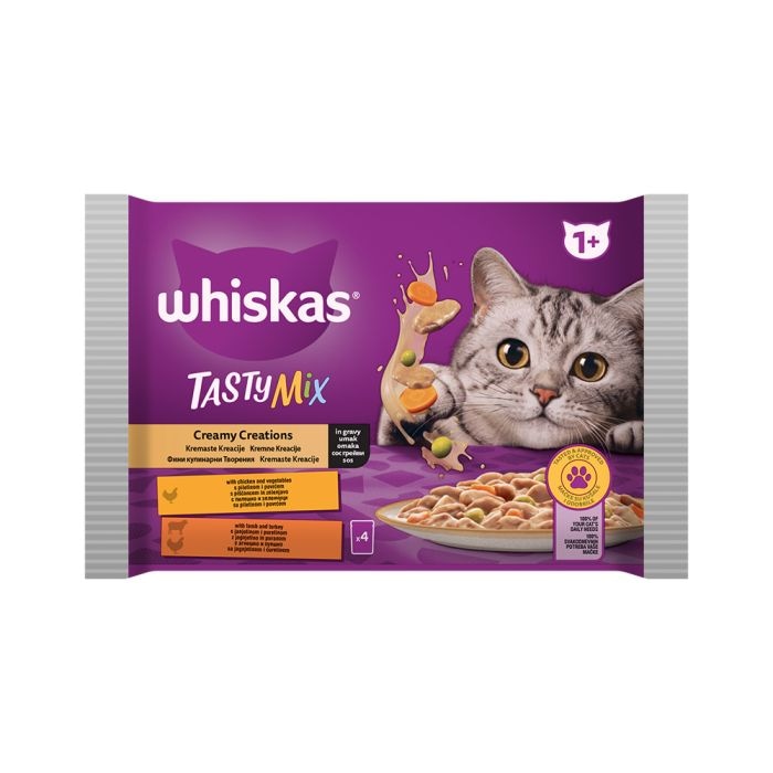 Whiskas Tasty Mix odabrani okusi 4x85 g - Akcija u trgovini Zoo City