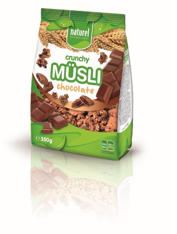 Muesli Crunchy Fruit 350 g Naturel - Akcija u trgovini Djelo
