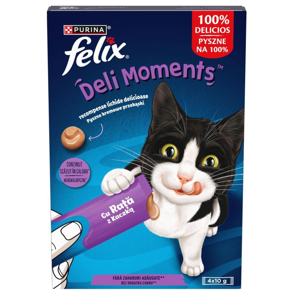 Tekuća poslastica za mačke Felix 4 x 10 g - Akcija u trgovini Interspar