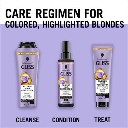Odabrani Gliss Blond Perfector proizvodi Schwarzkopf GLISS - Akcija u trgovini Bipa