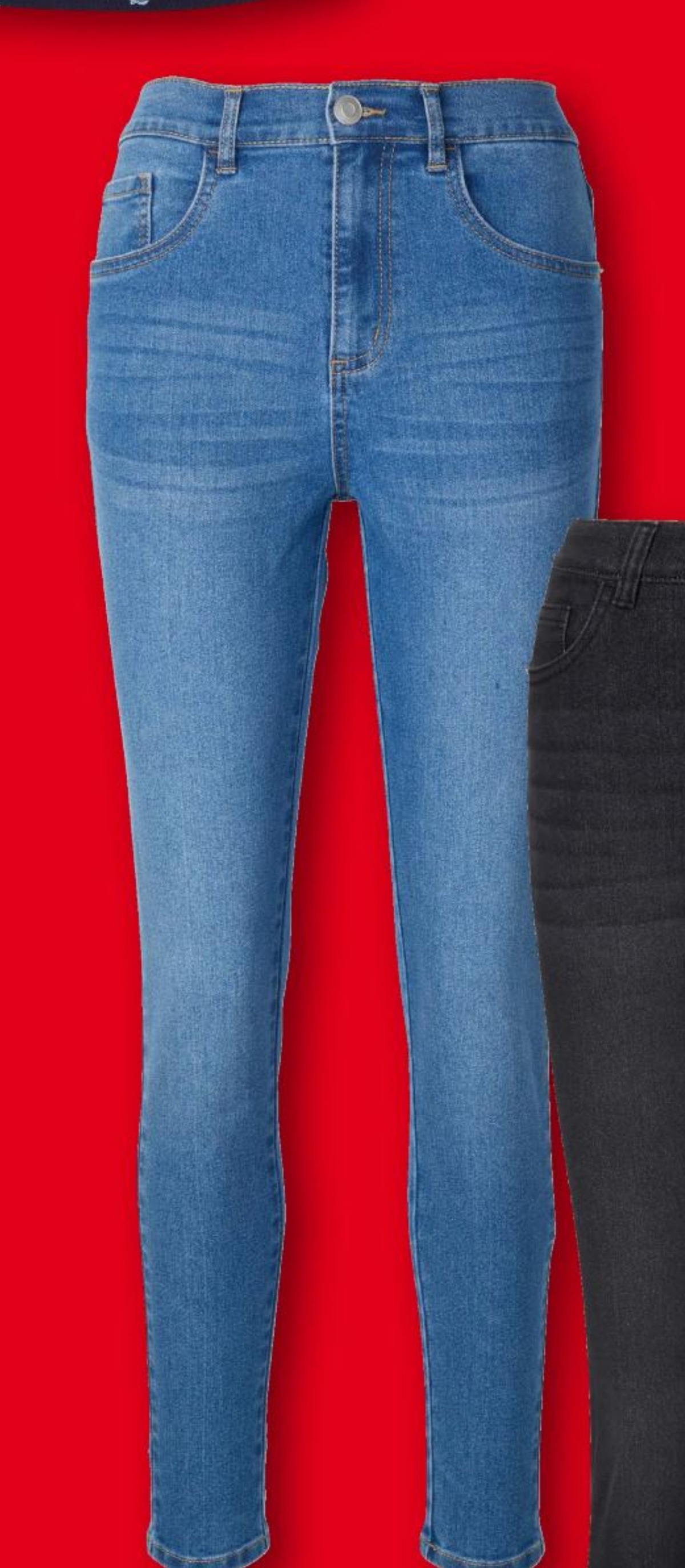 Ženske Basic traperice - Akcija u trgovini Kik