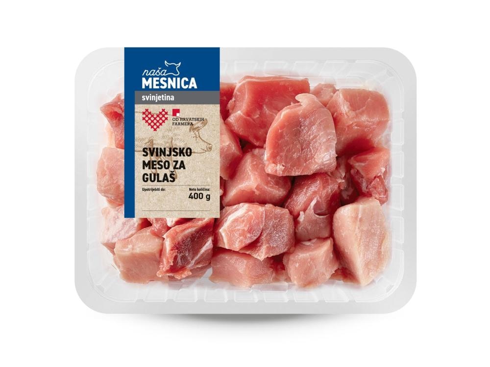 Svježe svinjsko meso za gulaš 400 g Mesnica - Akcija u trgovini Lidl
