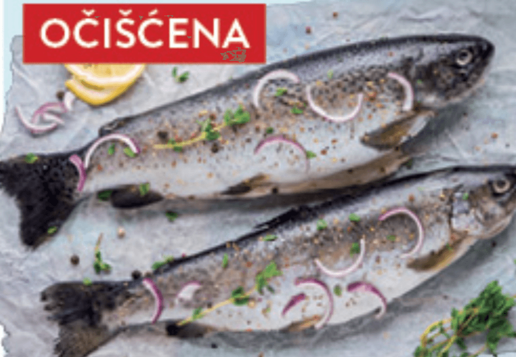 Ribarnica Svježa pastrva 1kg - Akcija u trgovini Konzum