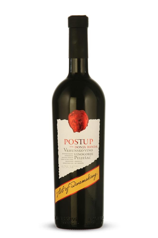 PZ Postup, Donja Banda Plavac mali Vino crno 0,75 L - Akcija u trgovini Tommy