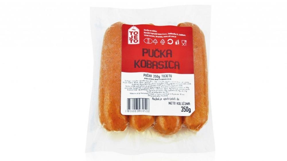 ToJeTo pučka kobasica 350 g Akcija u trgovini Gavranović