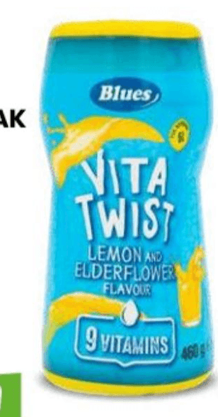 Blues Instant napitak limun/bazga 460 g - Akcija u trgovini Eurospin