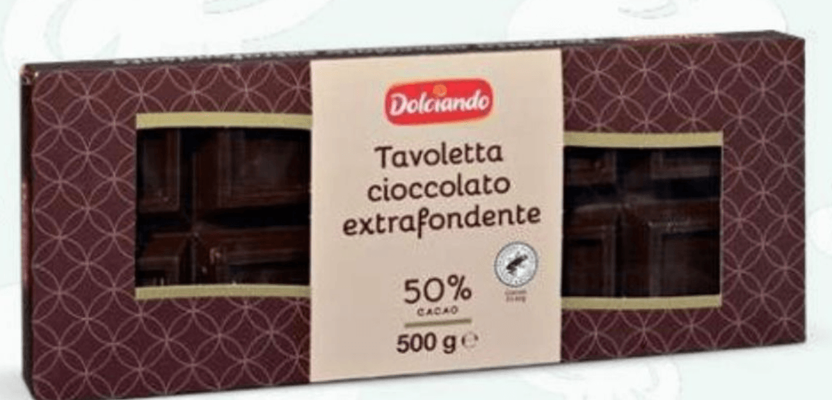 Tamna Čokolada 50% Kakao 500 g Dolciando - Akcija u trgovini Eurospin