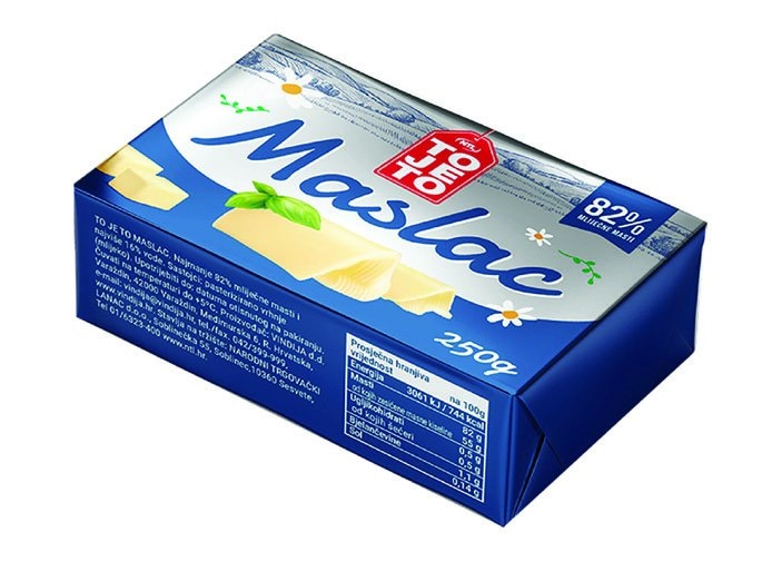 ToJeTo Maslac 250 g - Akcija u trgovini NTL