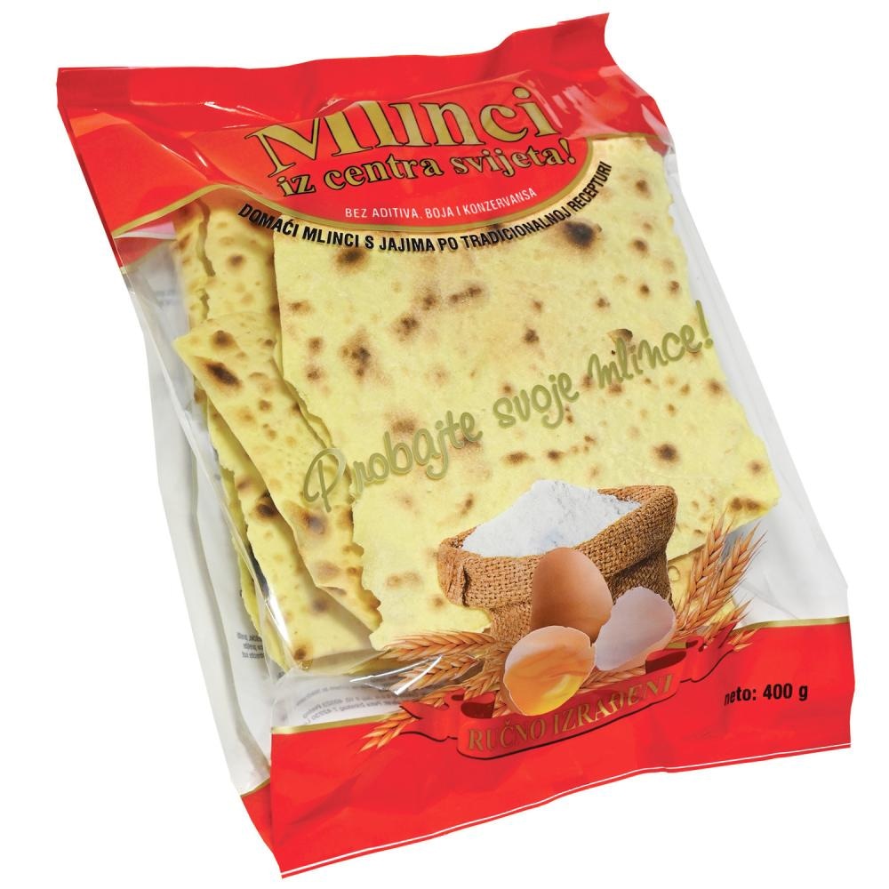 Domaći mlinci s jajima 400 g - Akcija u trgovini KTC