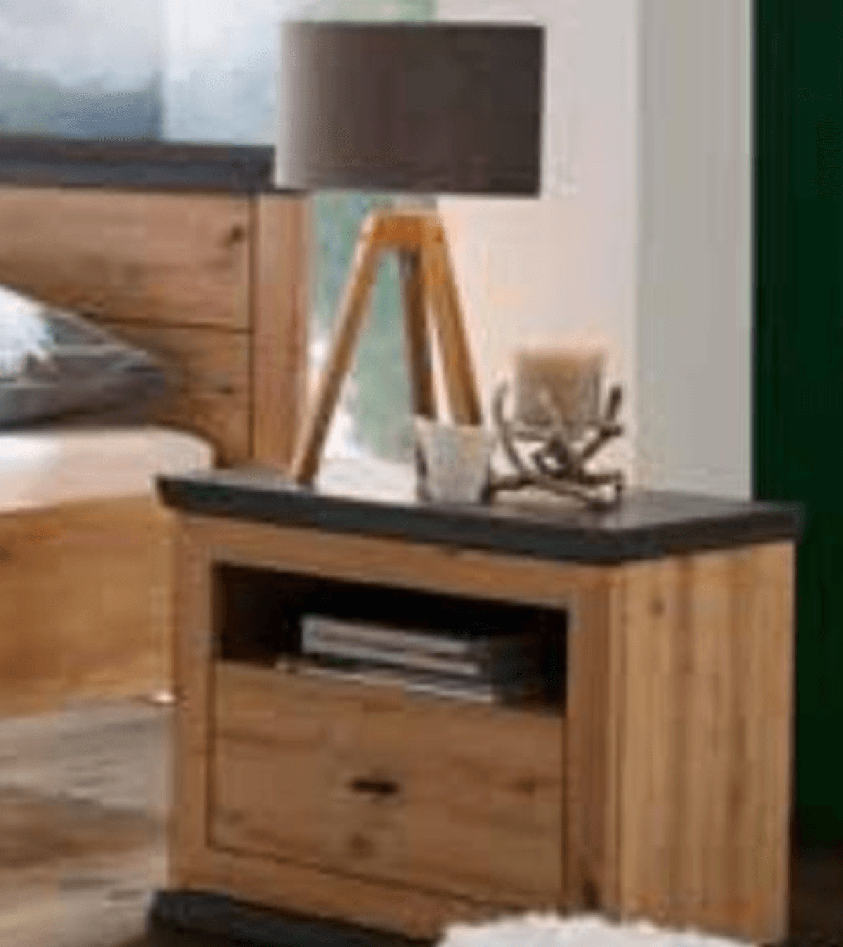 Noćni ormarić HOM'IN - Akcija u trgovini Lesnina