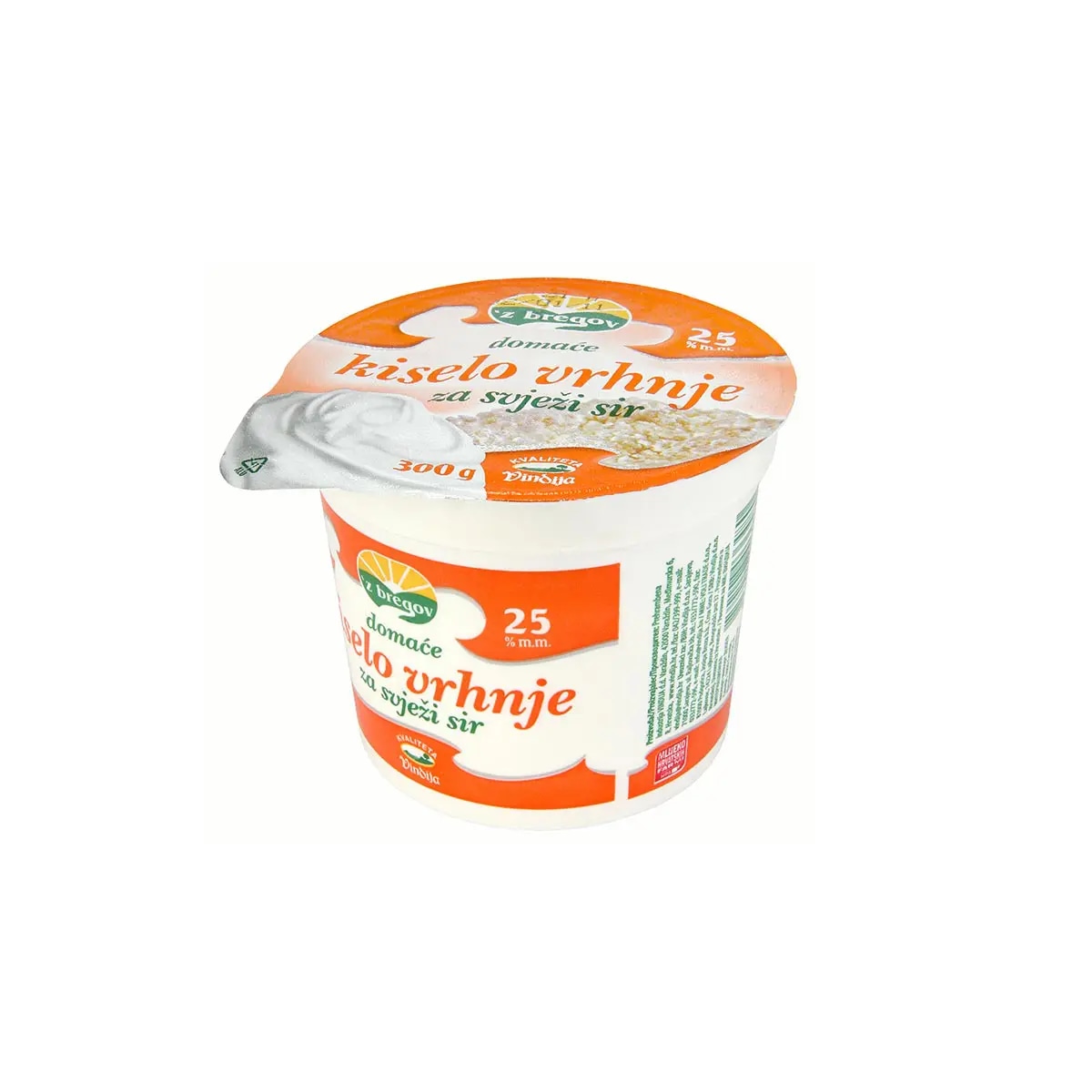 Kiselo vrhnje domaće Vindija 300 g - Akcija u trgovini KTC