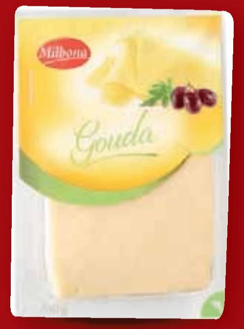 Milbona Gouda listići 200 g - Akcija u trgovini Lidl