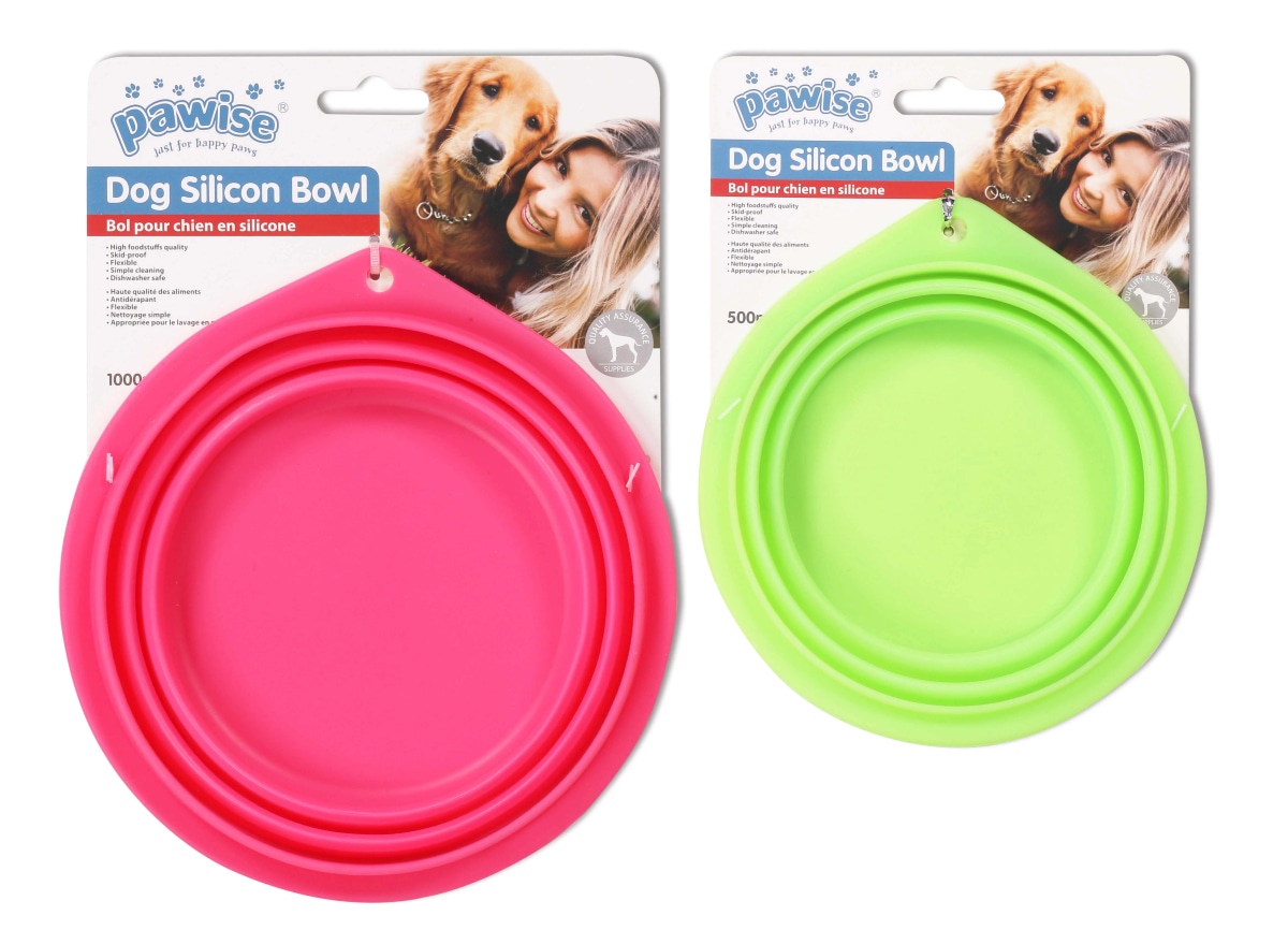 Pawise Zdjelica, putna, silikonska 250ml - Akcija u trgovini Pet Centar