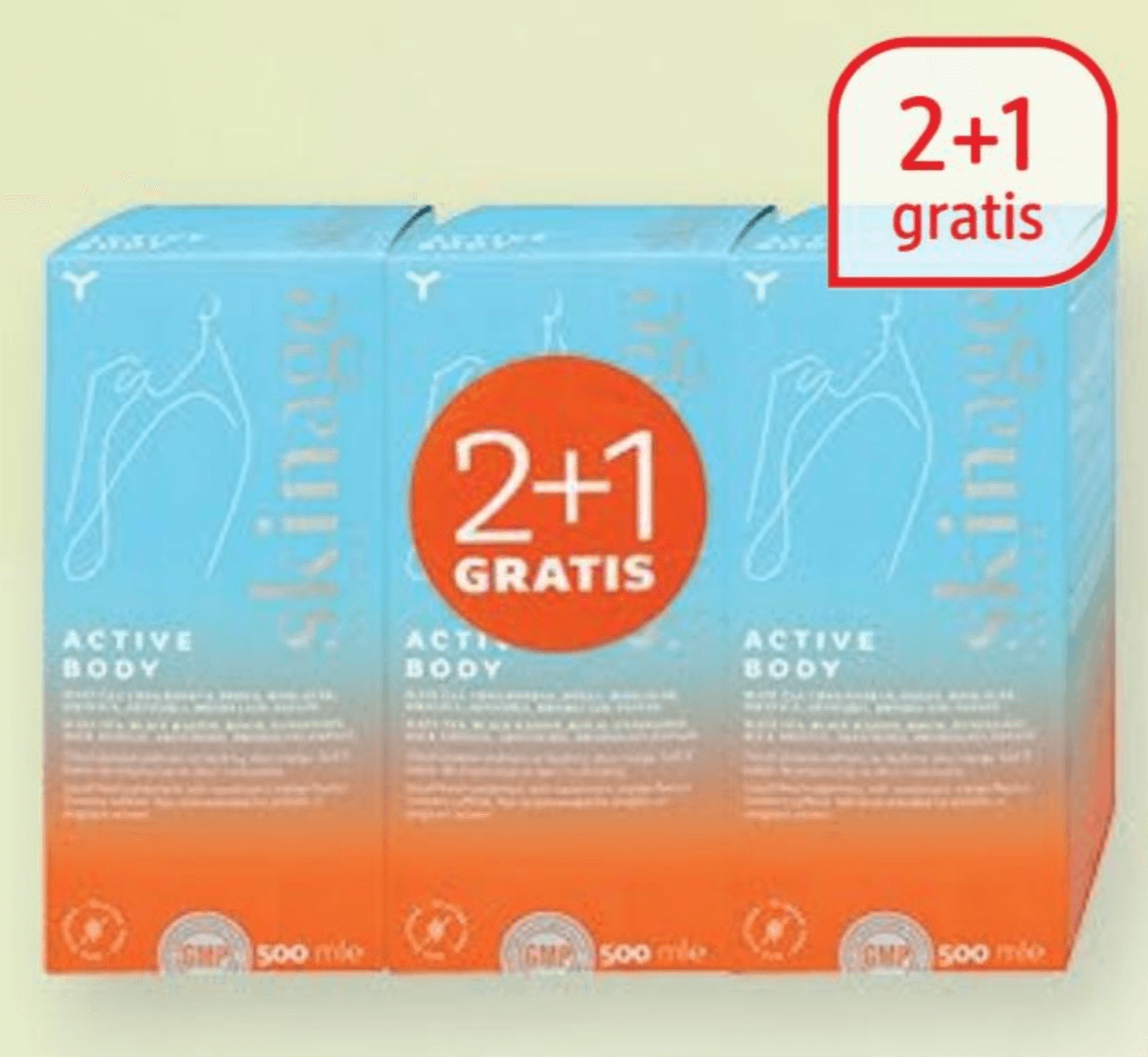 Yasenka Active body 1500 ml - Akcija u trgovini Dm