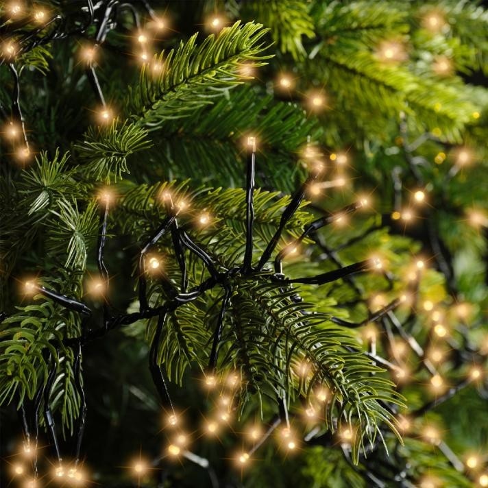 Lumineo Božićne LED lampice Cluster 14 m, 1512 LED Akcija u trgovini Plodine