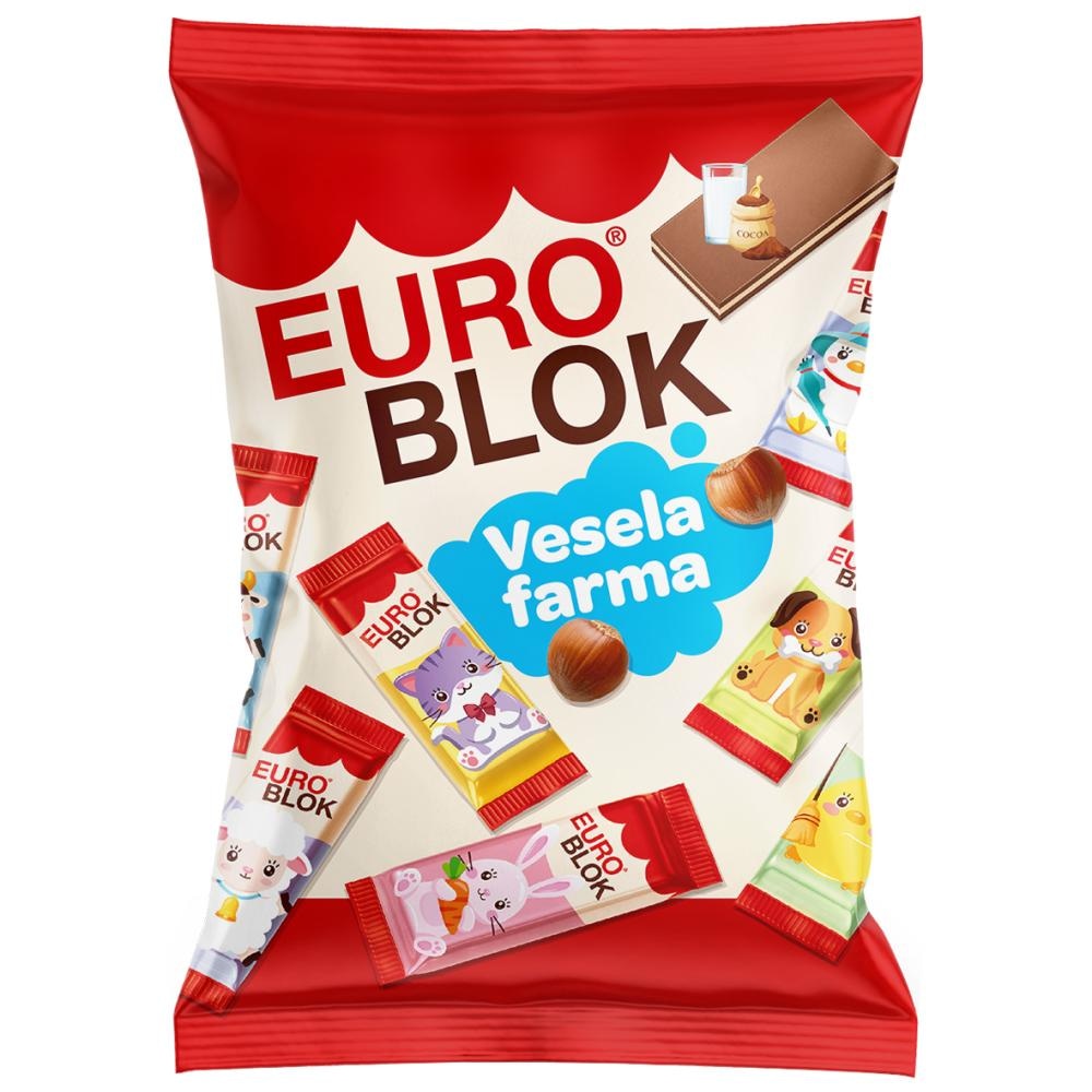 Eurocrem Blok Vesela farma 140 g - Akcija u trgovini Gavranović