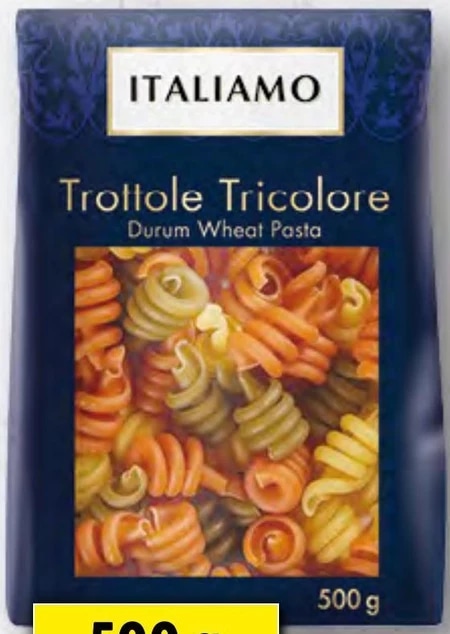 ITALIAMO Trottole Tricolore 500 g - Akcija u trgovini Lidl
