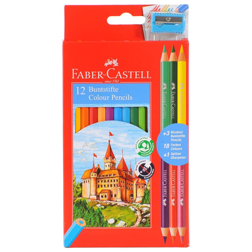 Faber Castell drvene bojice 12-dijelno pakiranje - Akcija u trgovini Mueller