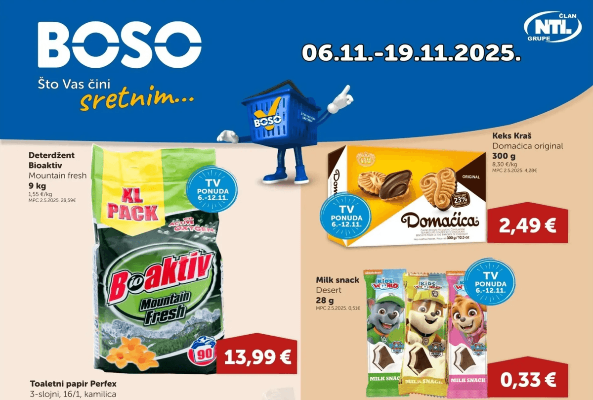 Boso katalog Akcijska ponuda od 06.11. do 19.11.2025