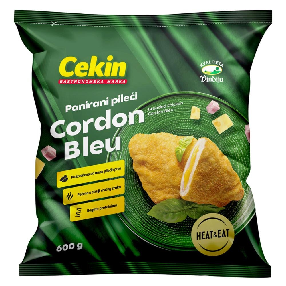 Panirani pileći Cordon Bleu 300 g Cekin, Vindija - Akcija u trgovini Tommy