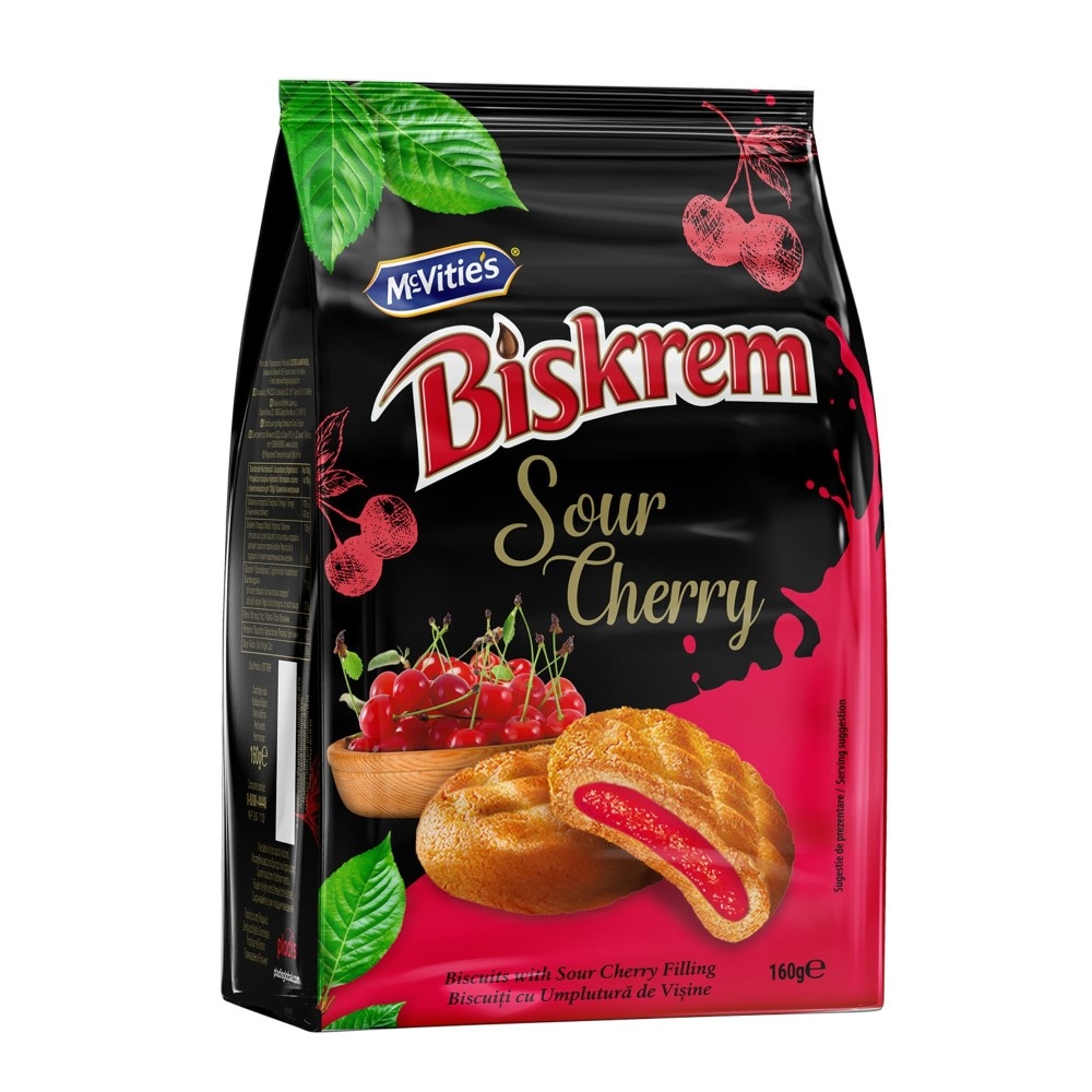 McVitie's Biskrem cherry keks 160 g Akcija u trgovini Bakmaz