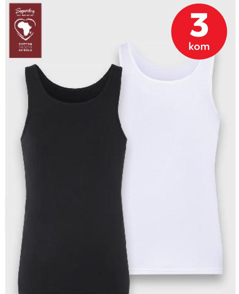 TOWN LAND Muška potkošulja 3 kom - Akcija u trgovini Kaufland