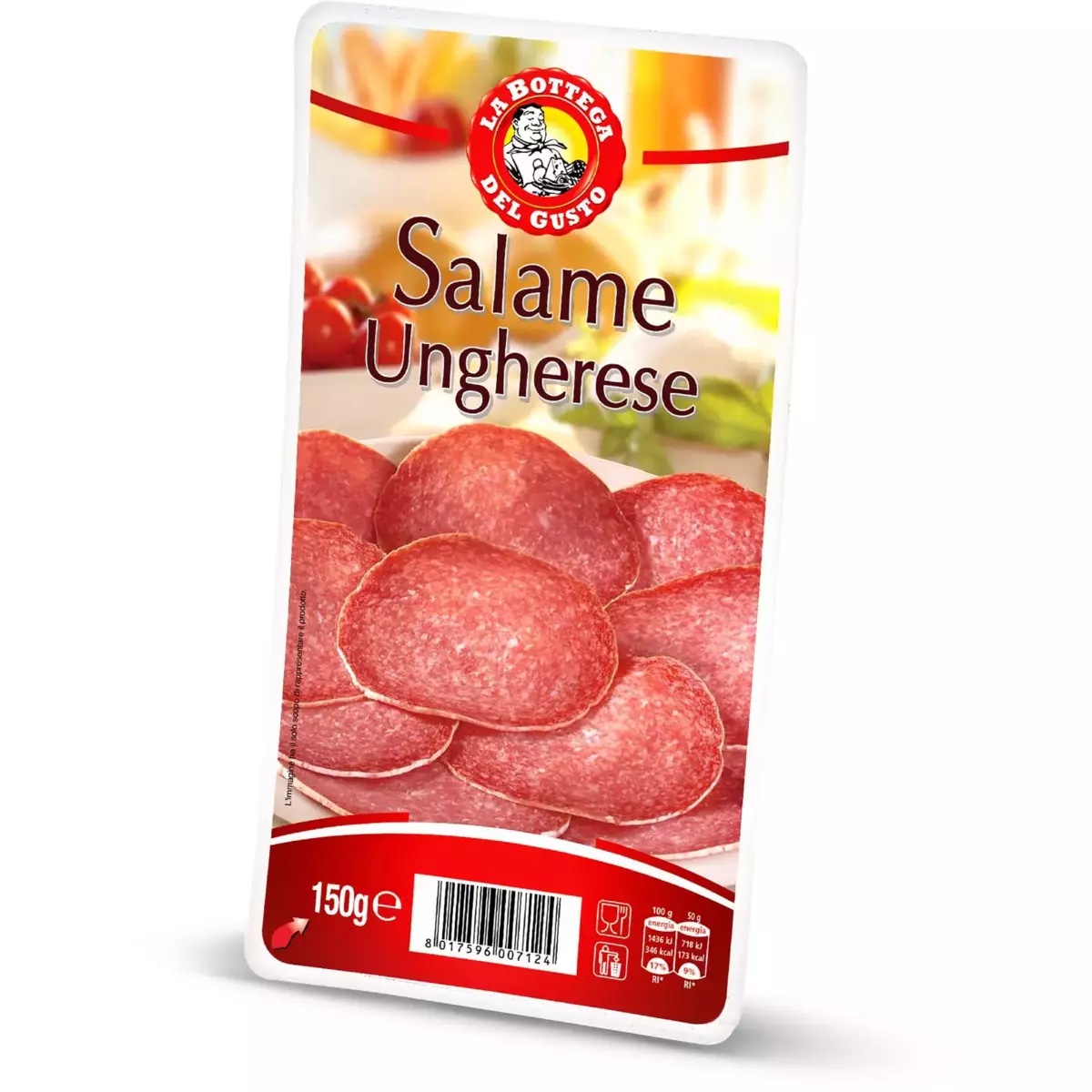 Salame Milano/Ungherese 150 g La Bottega del Gusto Akcija u trgovini Eurospin