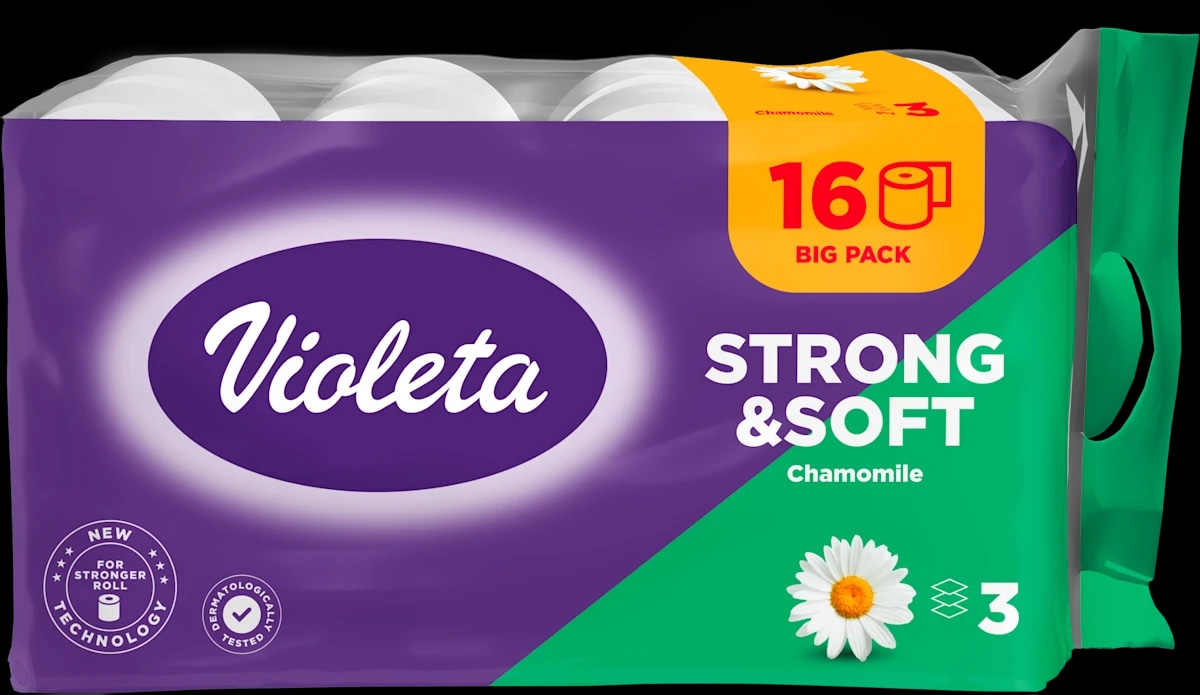 Violeta toaletni papir kamilica 16 kom Akcija u trgovini NTL