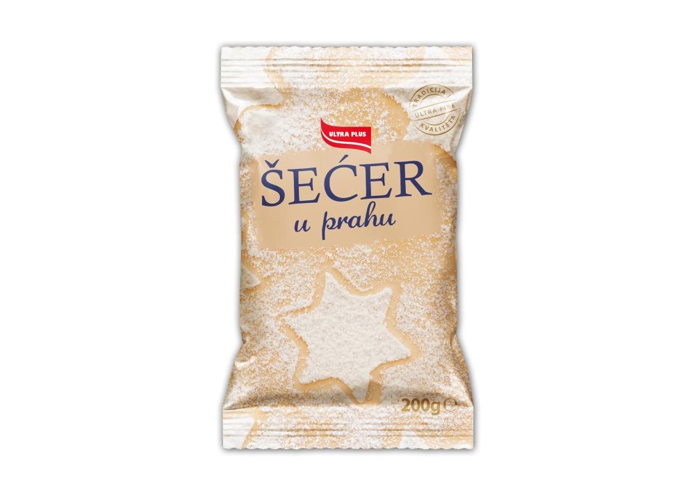 Ultra Plus Šećer u prahu 200 g - Akcija u trgovini Ribola