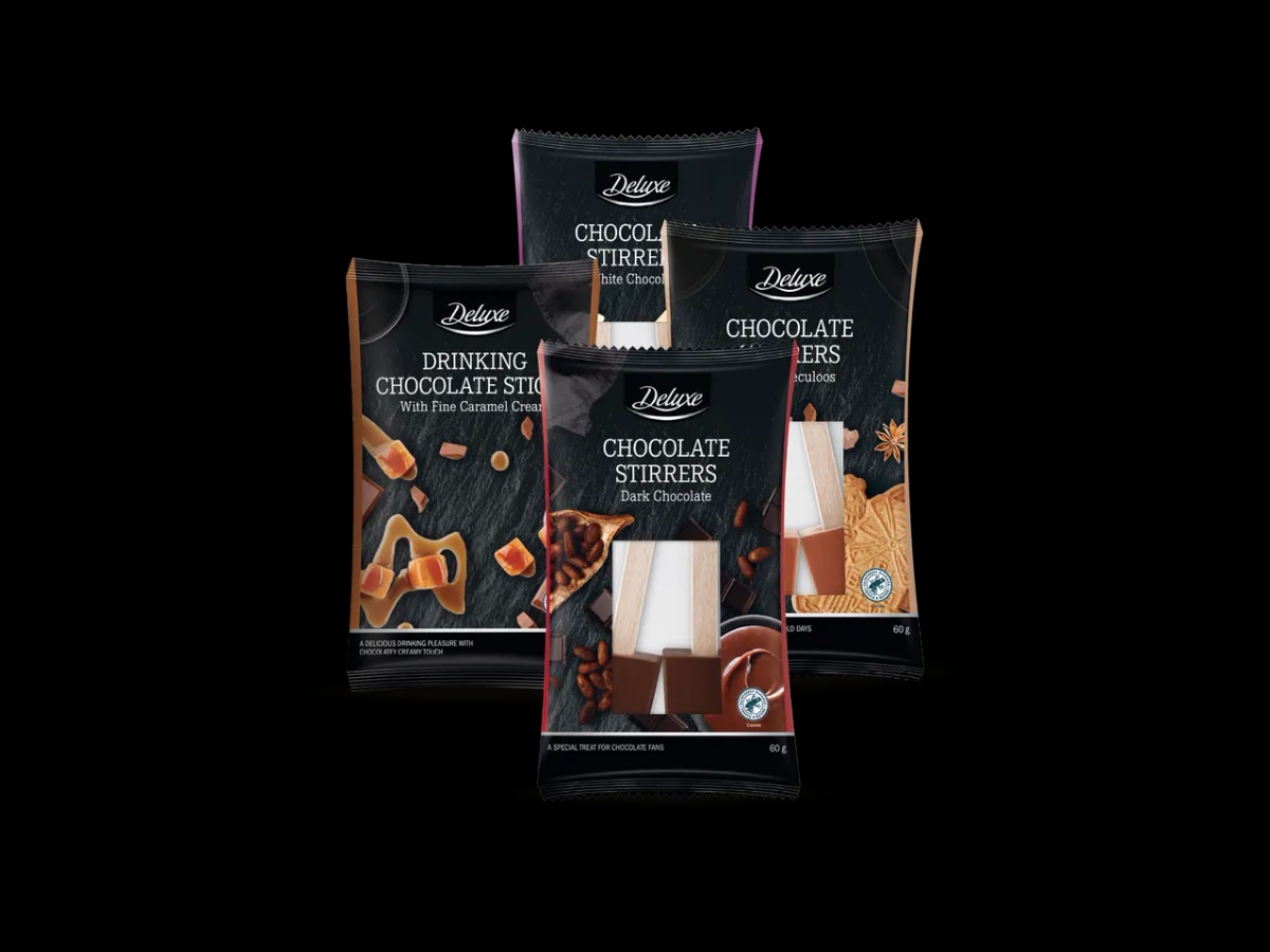 Vruća čokolada na štapiću Deluxe 60 g - Akcija u trgovini Lidl