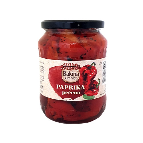 Bakina zimnica Paprika Pečena 360 g - Akcija u trgovini Studenac