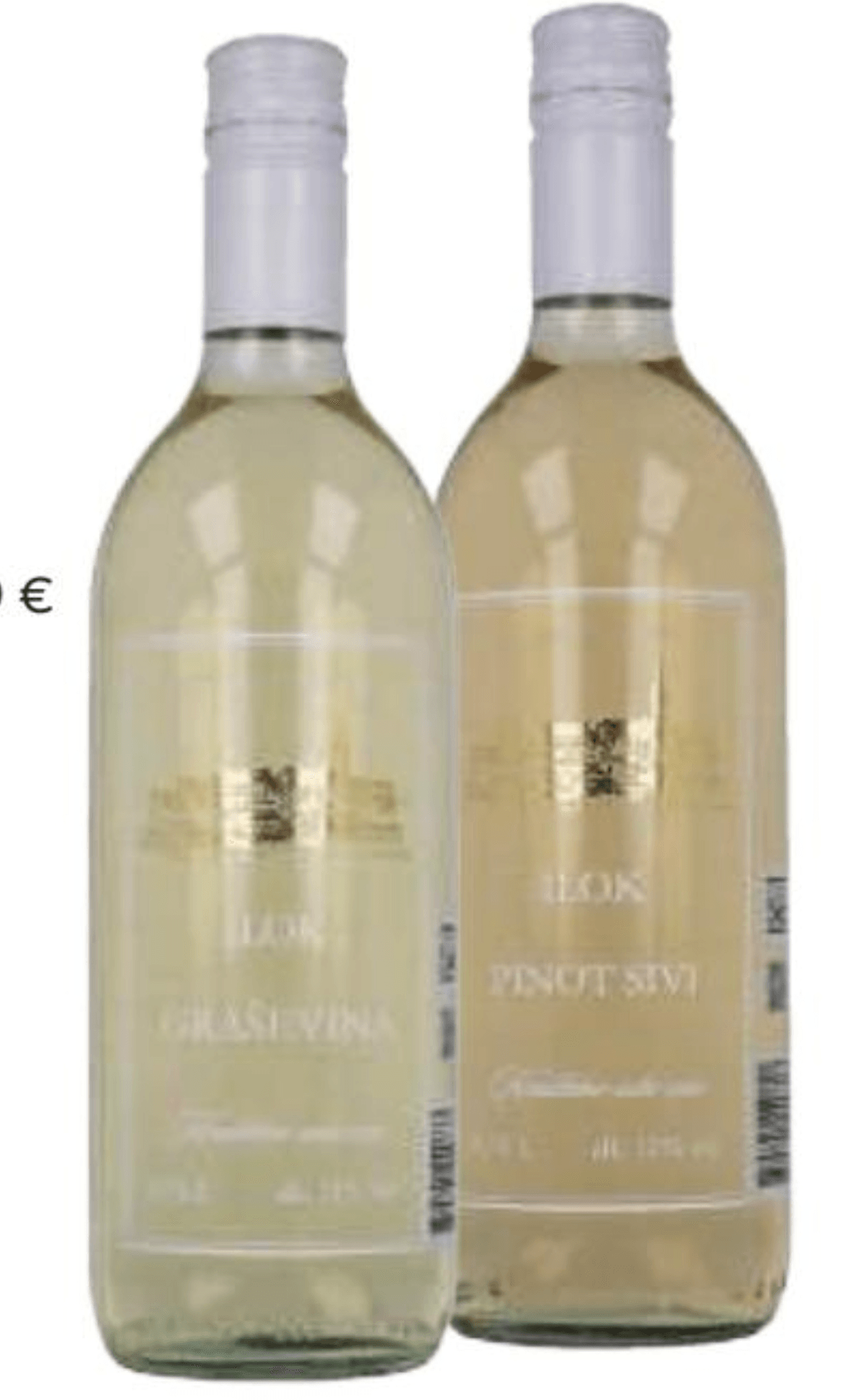 Graševina ili Pinot, Ilok Vino bijelo 0,75 L - Akcija u trgovini Tommy