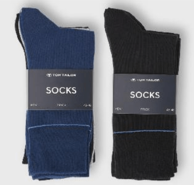 TOM TAILOR Muške čarape 7 pari - Akcija u trgovini Kaufland