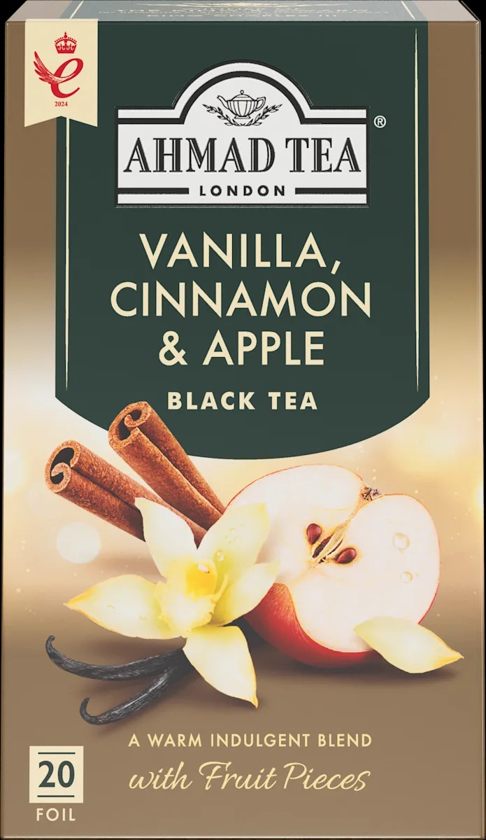 Ahmad čaj crni s vanilijom, cimetom i jabukom 20x2g, 40g - Akcija u trgovini Dm