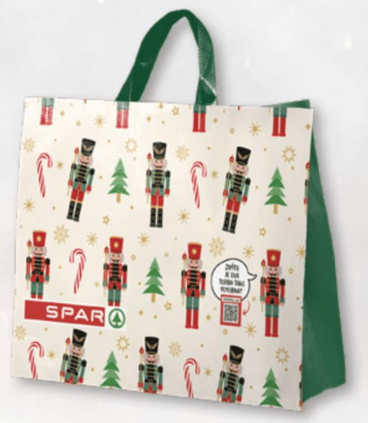 Spar vrećica za kupovinu Orašar 1 kom - Akcija u trgovini Interspar