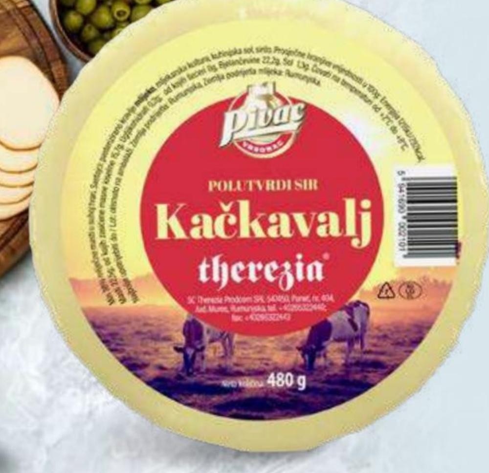 Pivac sir kačkavalj 480 g Akcija u trgovini Pivac