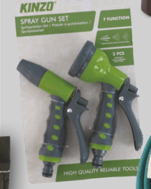 Kinzo Pištolj za prskanje 1 set, 2 kom - Akcija u trgovini Tommy