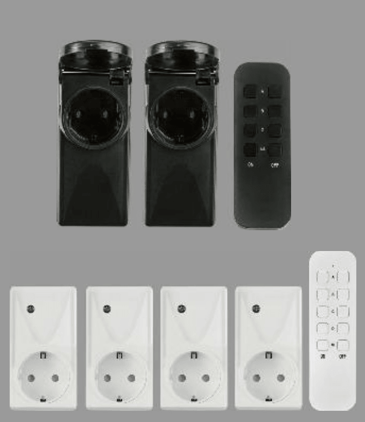 Set utičnica na daljinsko upravljanje set od 2 ili 4 komada SWITCH ON - Akcija u trgovini Kaufland
