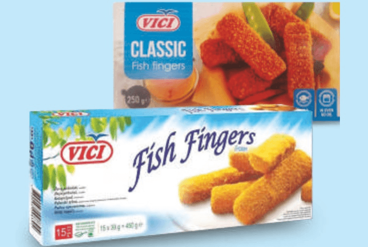 Viči Riblji panirani štapići - Akcija u trgovini Tommy