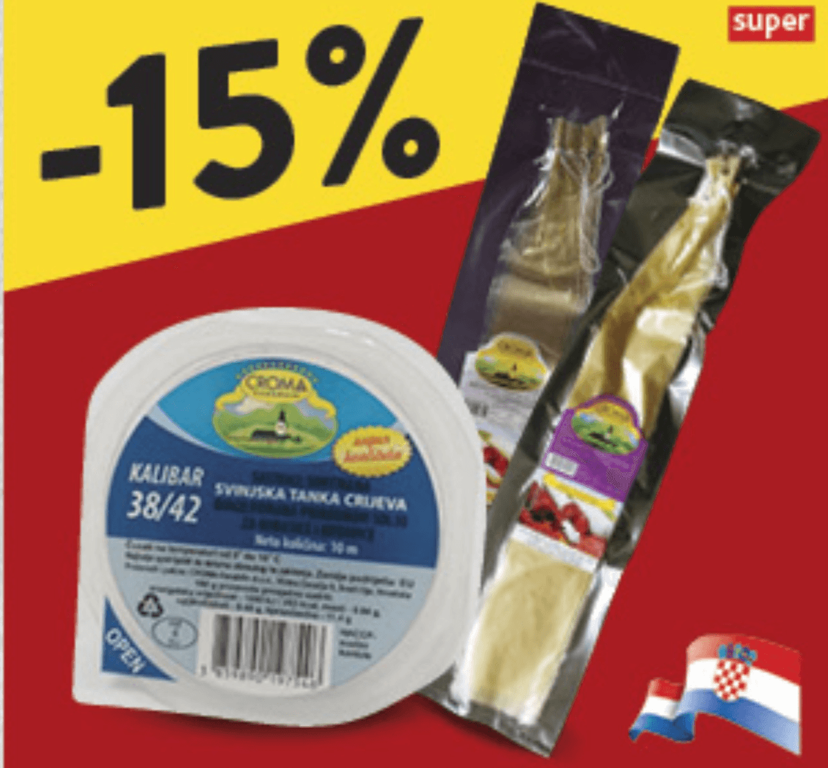 Odabrana Croma crijeva - Akcija u trgovini Konzum